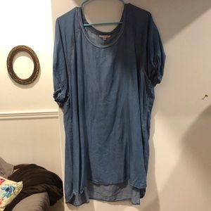 Buy 1 Get 2 Free! Chambray Tunic
